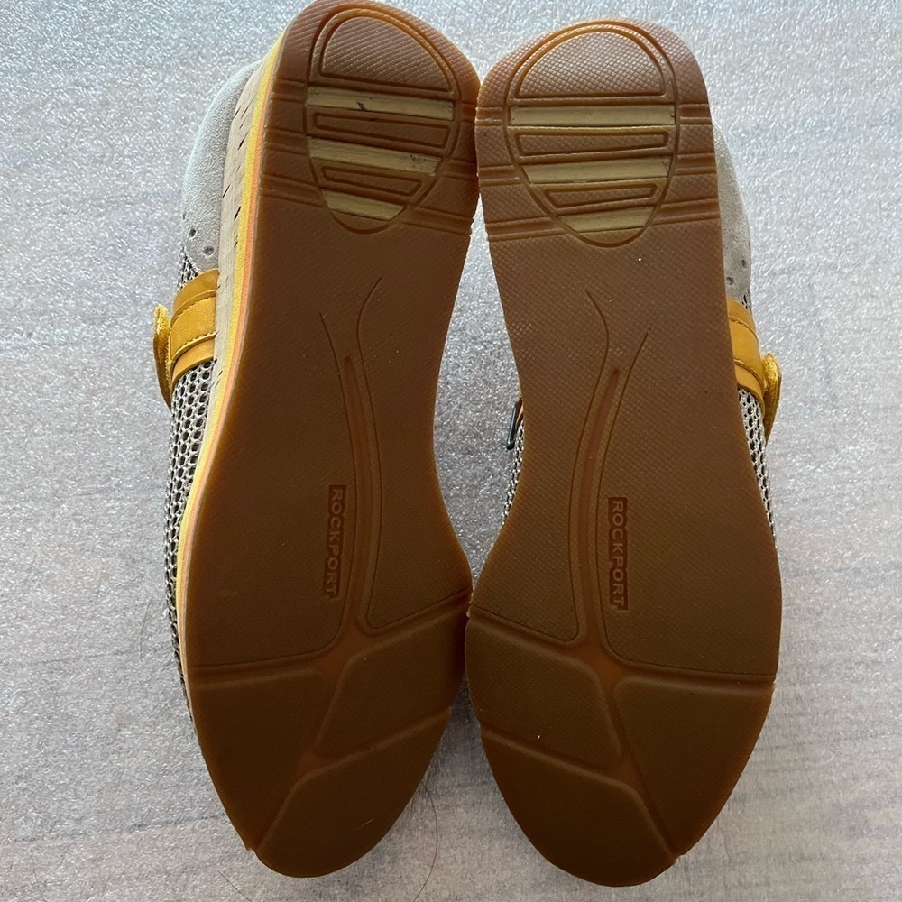 [US7] Rockport Jonselle perf Mary Jane Wedge Shoes - Picture 5 of 7